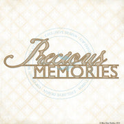 Chip Board "Precious Memories". Blue Fern Studios